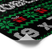 67 Meme Pemdas Math Joke Teacher Ugly Christmas Sw Poster (Ecke)