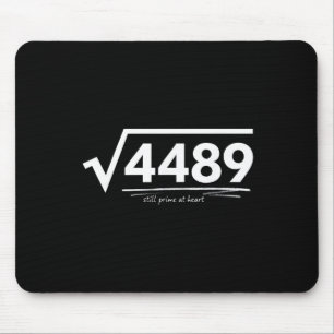 67 Meme Quadratwurzel 4489 Slang Geburtstag Mathe  Mousepad