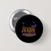 67 Meme Quadratwurzel 4489 Slang Mathe Halloween K Button (Vorne & Hinten)