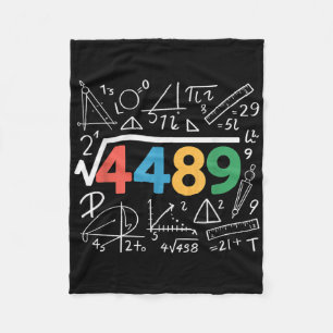 67 Meme Quadratwurzel 4489 Slang Sechs Sieben Math Fleecedecke