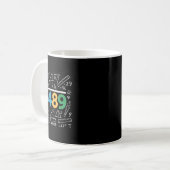 67 Meme Quadratwurzel 4489 Slang Sechs Sieben Math Kaffeetasse (Vorderseite Links)