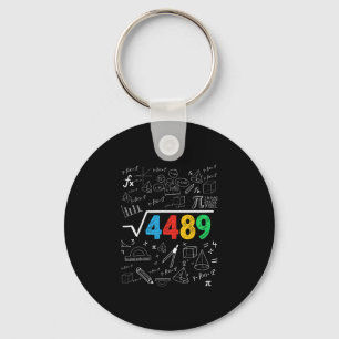 67 Meme Quadratwurzel 4489 Slang Sechs Sieben Math Schlüsselanhänger