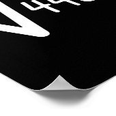 67 Meme Quadratwurzel von 4489 Six Seven Poster (Ecke)