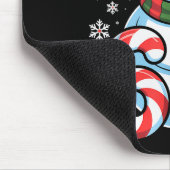 67 Meme Schneemann Brainrot Lustiges Weihnachten K Mousepad (Ecke)