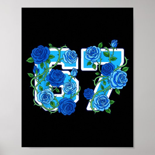 67 Meme School Wildflowers Floral Colorful Flowers Poster (Vorne)