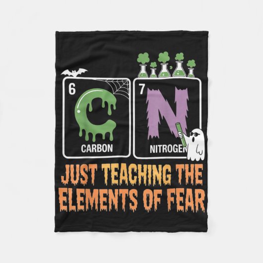 67 Meme Science Chemistry Humor Periodic Table Hal Fleecedecke (Vorderseite)