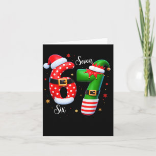 67 Meme Sechs Sieben Für Kinder Frauen Männer Jung Karte