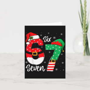 67 Meme Sechs Sieben Für Kinder Frauen Männer Jung Karte