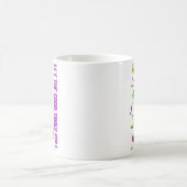 67 Meme Shamrocks St Patricks Day 6 7 Sechs Sieben Kaffeetasse (Mittel)