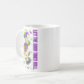 67 Meme Shamrocks St Patricks Day 6 7 Six Seven Sl Kaffeetasse (Vorderseite Links)