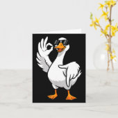 67 Meme Silly Goose 6 7 Funny Six Seven 6-7 Gen Al Karte (Gelbe Blume)