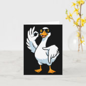 67 Meme Silly Goose 6 7 Funny Six Seven 6-7 Gen Al Karte (Gelbe Blume)