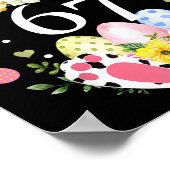 67 Meme Six Seven 6 7 Bunny Leopard Kinder Lustig Poster (Ecke)