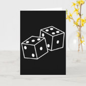 67 Meme Six Seven 6–7 Funny Dice  Karte (Gelbe Blume)
