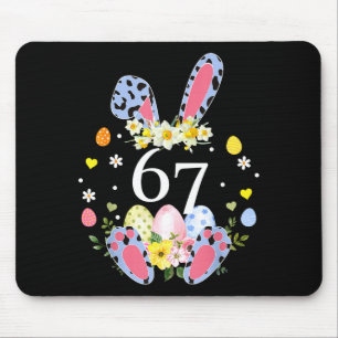 67 Meme Six Seven 6 7 Hase Leopard Kinder Lustig O Mousepad