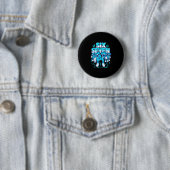 67 Meme Six Seven 6 7 italienischer Brainrot Gebur Button (Beispiel)