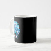 67 Meme Six Seven 6 7 Italienischer Brainrot Gebur Kaffeetasse (Vorderseite Links)