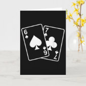 67 Meme Six Seven 6–7 Lustige Spielkarten  Karte (Gelbe Blume)