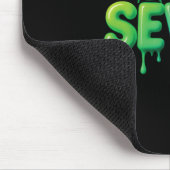 67 Meme Six Seven 6-7 Lustiger Internet-Witz Viral Mousepad (Ecke)