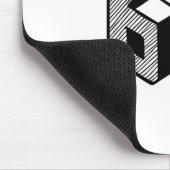 67 Meme Six Seven 6-7 Lustiger Internet-Witz Viral Mousepad (Ecke)