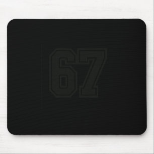 67 Meme Six Seven 6 7 Meme Design 6 7 Mousepad