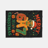 67 Meme Six Seven 6 7 Meme Funny Christmas Gingerb Fleecedecke (Vorderseite (Horizontal))