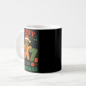 67 Meme Six Seven 6 7 Meme Funny Christmas Gingerb Kaffeetasse (Vorderseite Links)