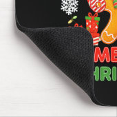 67 Meme Six Seven 6 7 Meme Funny Christmas Gingerb Mousepad (Ecke)