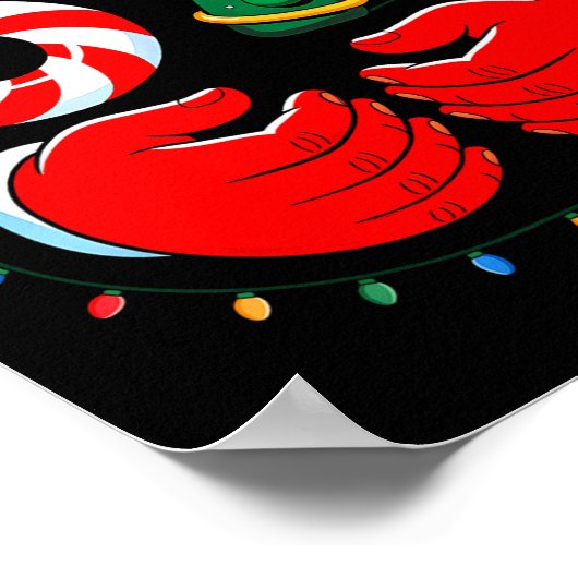 67 Meme Six Seven 6 7 Shirt Funny Christmas Boys G Poster (Ecke)