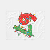 67 Meme Six Seven Brain Rot 6-7 Christmas Lights F Fleecedecke (Vorderseite (Horizontal))