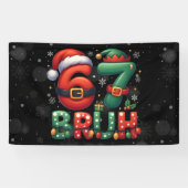 67 Meme Six Seven Bruh Funny Christmas 6 7 Banner (Horizontal)