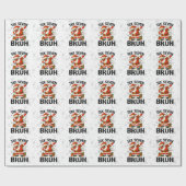 67 Meme Six Seven Bruh Funny Christmas 6 7 Geschenkpapier (Flach)