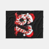 67 Meme Six Seven Candy Canes Drip Christmas Pajam Fleecedecke (Vorderseite (Horizontal))