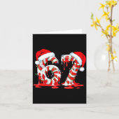 67 Meme Six Seven Candy Canes Drip Christmas Pajam Karte (Gelbe Blume)