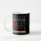 67 Meme Six Seven Christmas Ugly Sweater For Kids Kaffeetasse (Links)