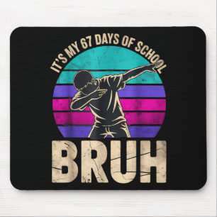 67 Meme Six Seven Dabbing Junge Es Ist Mein 67 Tag Mousepad