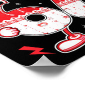 67 Meme Six Seven For Kids Boys Valentine I Was 6  Poster (Ecke)