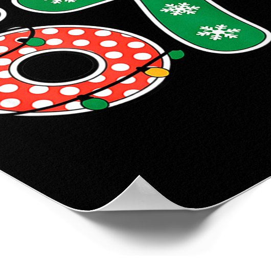 67 Meme Six Seven Funny Christmas 6 7 Meme Men Wom Poster (Ecke)