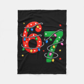 67 Meme Six Seven Funny Christmas Pajamas Boys Gir Fleecedecke (Vorderseite)