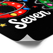 67 Meme Six Seven Funny Christmas Pajamas Boys Gir Poster (Ecke)