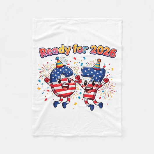 67 Meme Six Seven Funny New Year 2026 Party Men Wo Fleecedecke (Vorderseite)