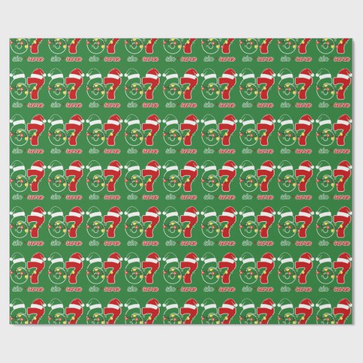 67 Meme Six Seven Gen Alpha Christmas Geschenkpapier (Flach)
