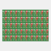 67 Meme Six Seven Gen Alpha Christmas  Geschenkpapier Set (Vorderseite)