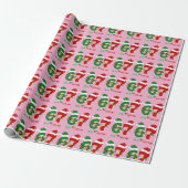 67 Meme Six Seven Gen Alpha Weihnachten Geschenkpapier (Ungerollt)