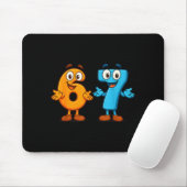 67 Meme Six Seven Kinder Zahlenblöcke Mathelehrer Mousepad (Mit Mouse)