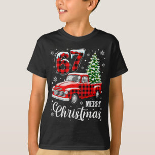 67 Meme Six Seven Lustiger Weihnachts-Meme-Slang F T-Shirt