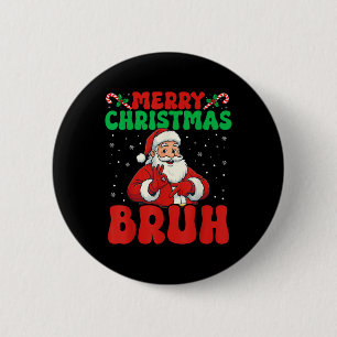 67 Meme Six Seven Lustiges Frohe Weihnachten Bruh Button