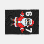67 Meme Six Seven Number 6 7 6 7 Funny Santa Xmas Fleecedecke (Vorderseite (Horizontal))