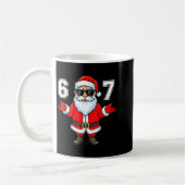 67 Meme Six Seven Number 6 7 6 7 Funny Santa Xmas Kaffeetasse (Links)