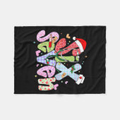 67 Meme Six Seven Nurse Christmas Funny Nursing Wo Fleecedecke (Vorderseite (Horizontal))
